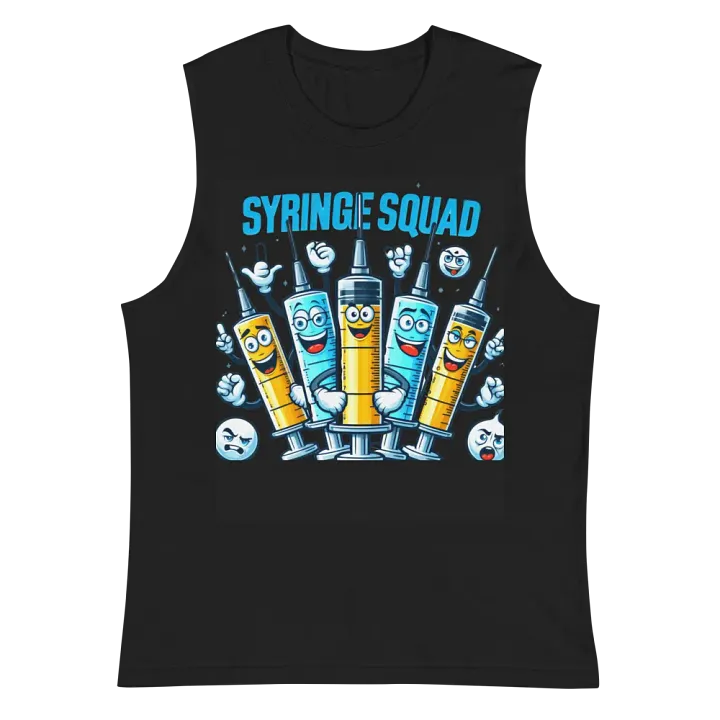 Syringe Squad Unisex Muscle Tank product image (3)