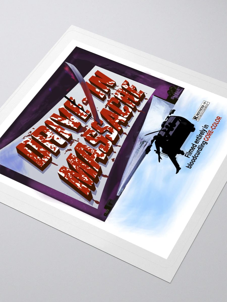 Drive-In Massacre | Kiss Cut Sticker product image (3)