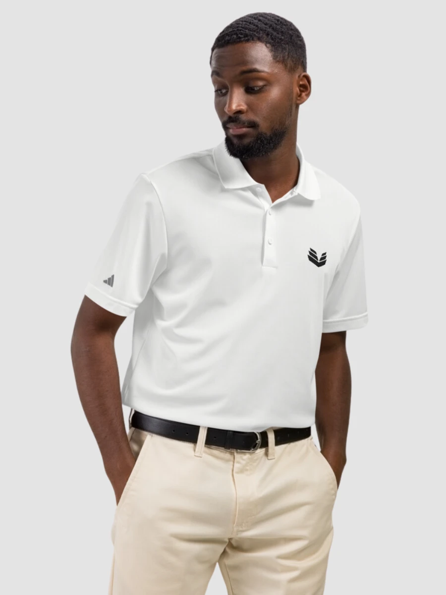 Valkence x adidas Sport Polo Shirt - White product image (3)