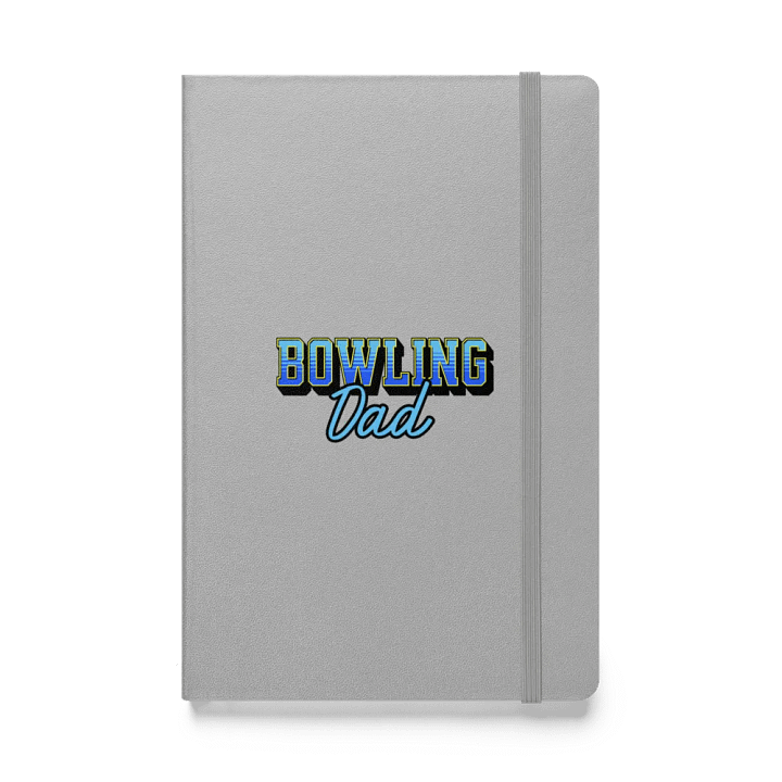 Bowling Dad Hardcover Notebook product image (1)