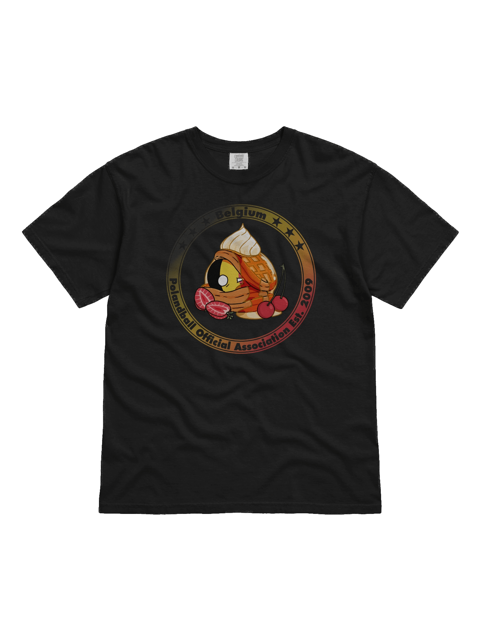 Polandball Official Association T-shirt - Belgium product image (1)