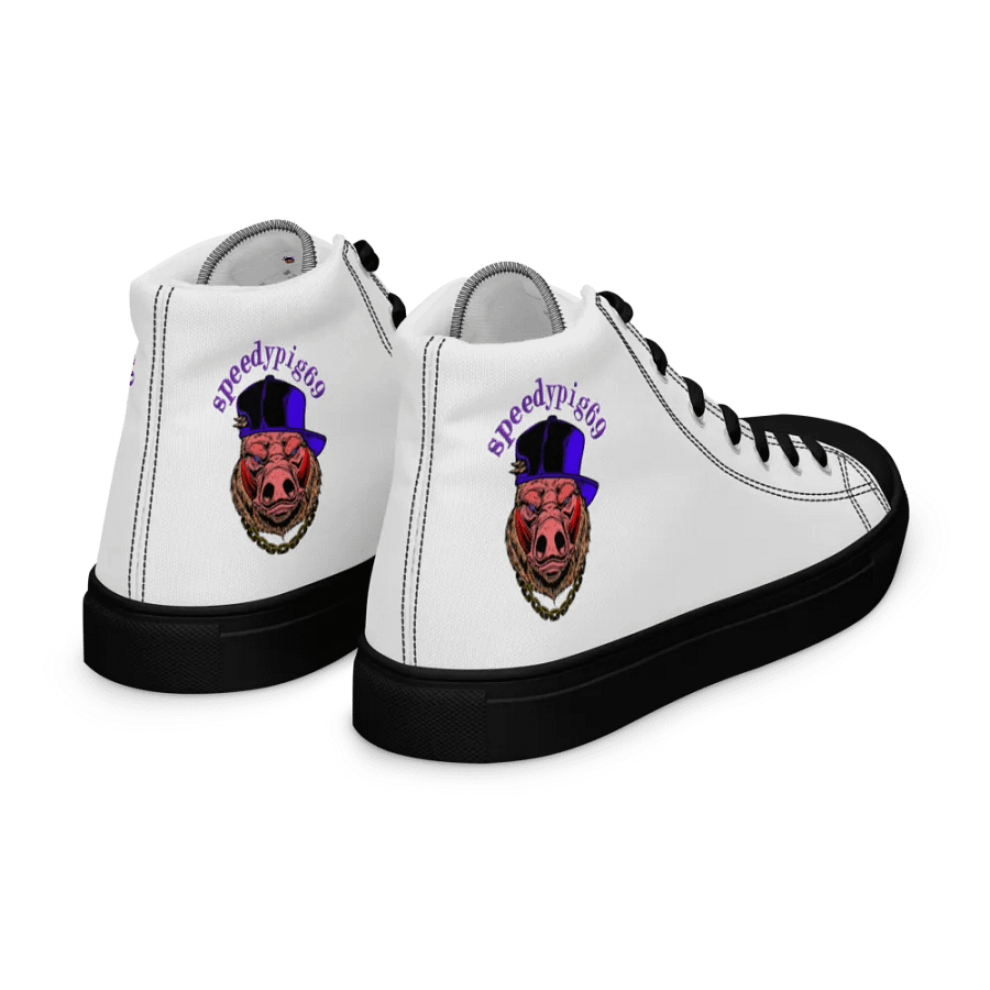 I Support Speedypig69 Dapper Piglet High Tops product image (9)