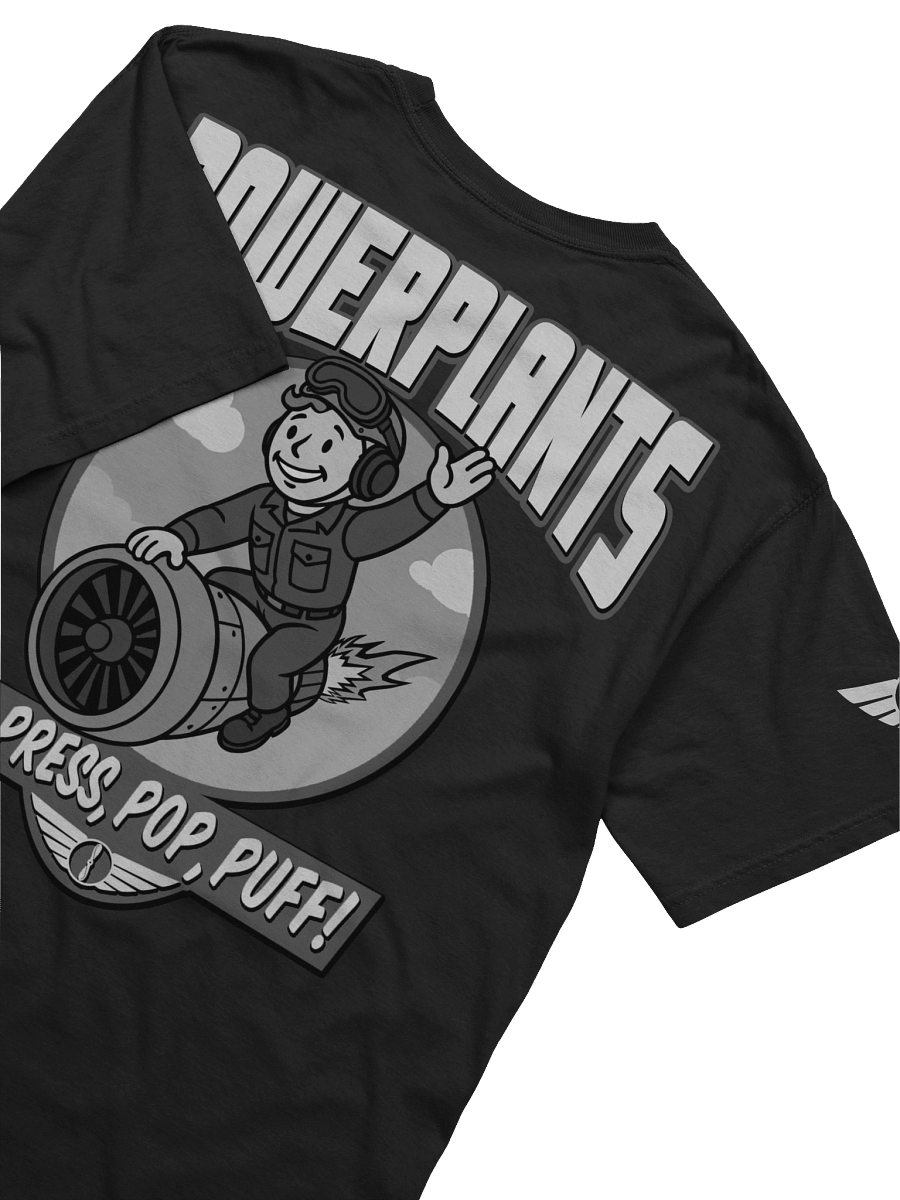 "POWERPLANTS: Puff!" B/W Best Shirt product image (3)