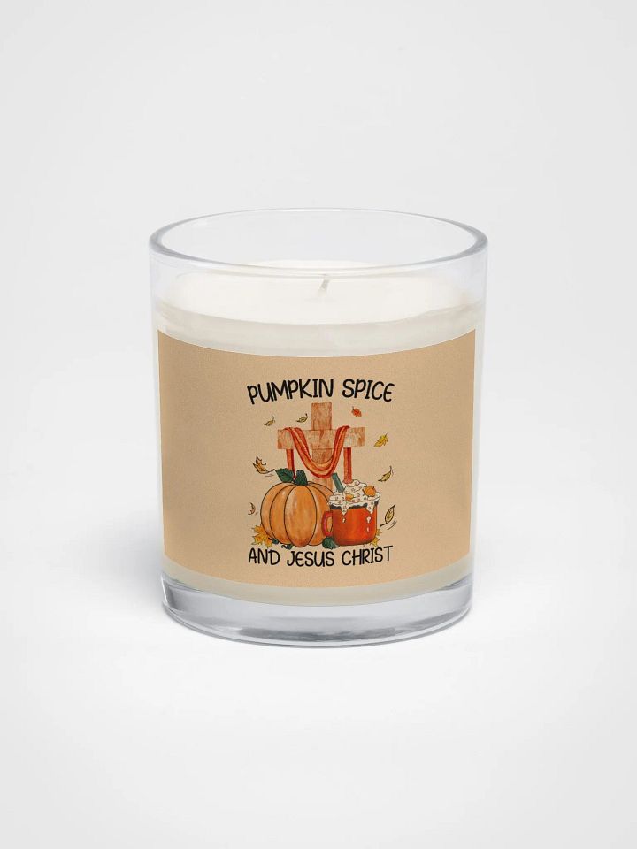 Pumpkin Spice and Jesus Christ Soy Candle product image (1)