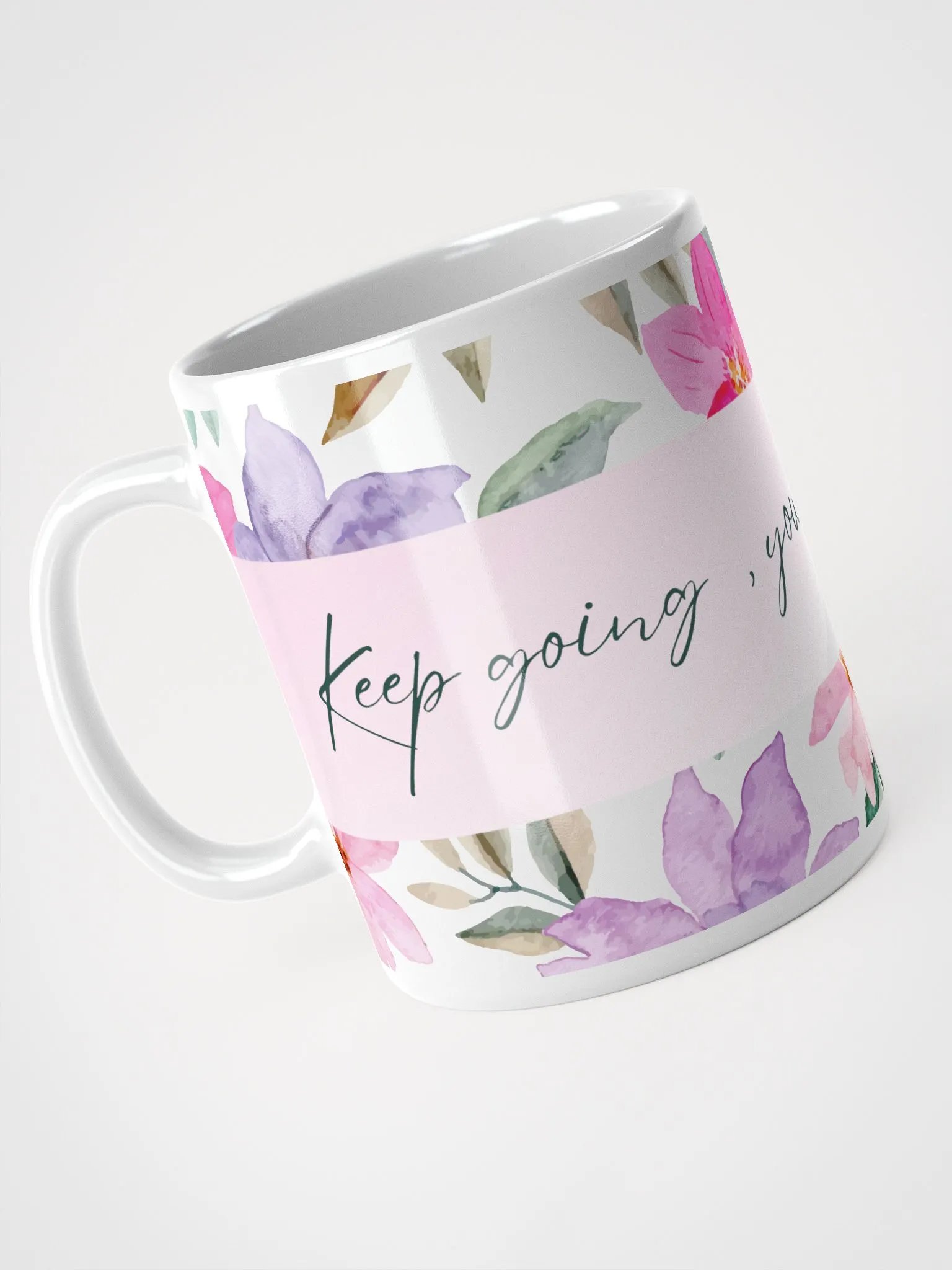 Motivational Floral Mug product image (4)