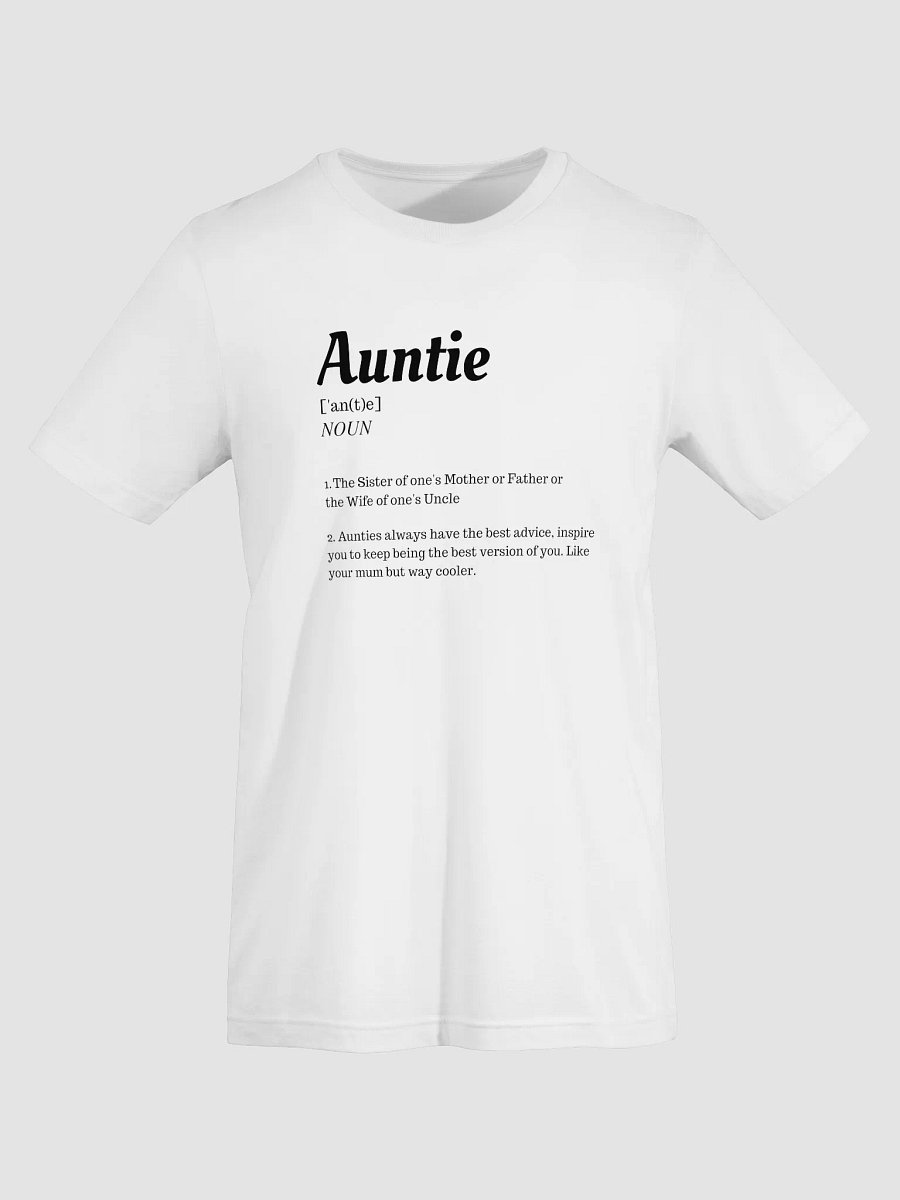 The Original "Definition of Auntie" Best Seller | Your Aunties Could Never Merch product image (44)