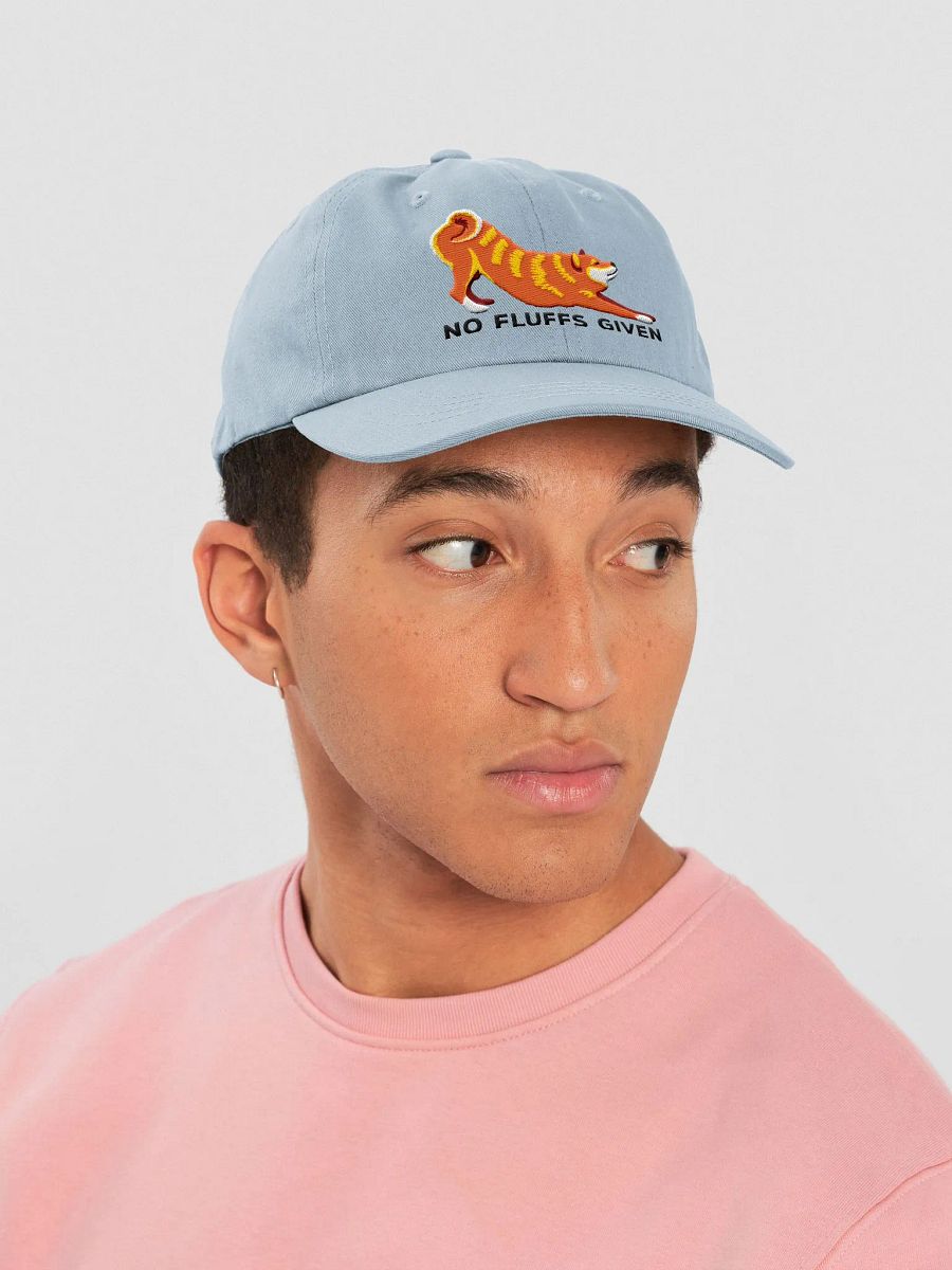 No Fluffs Given Classic Dad Hat(Embroidered) of a Shiba Inu product image (11)