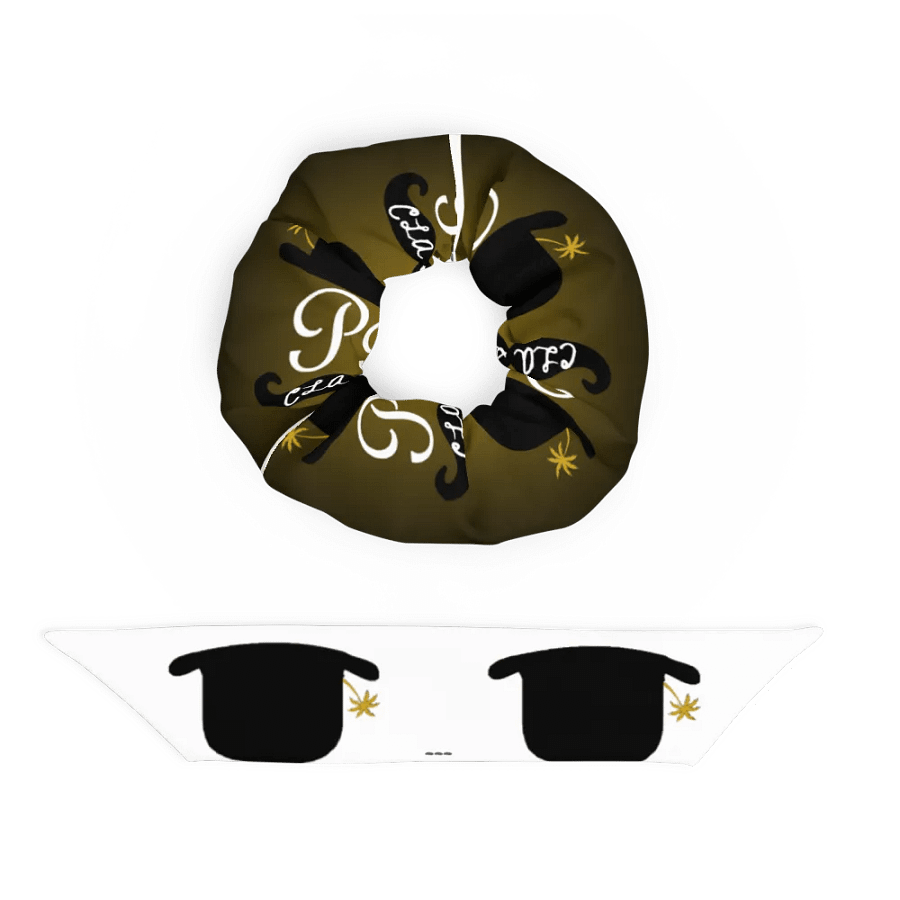 Poop Pees Classy Logo Scrunchie product image (5)