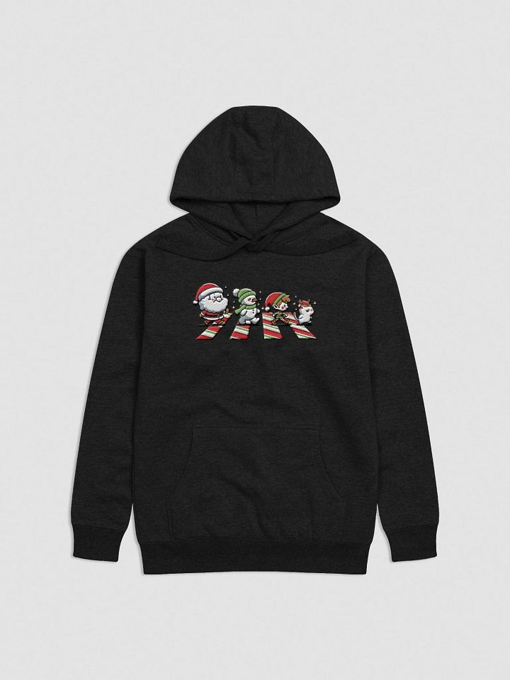 Santa gang crosswalk - Embroidered Hoodie product image (2)