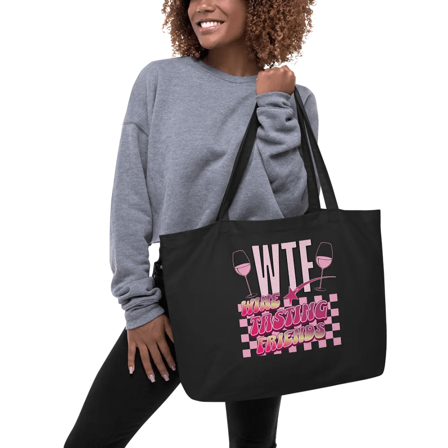 WTF Wine Tasting Friends Tote Bag product image (3)