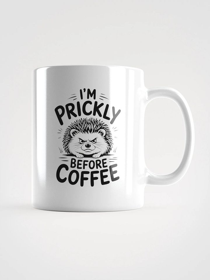 I'm Prickly Before Coffee Mug | Funny Hedgehog Mug product image (1)