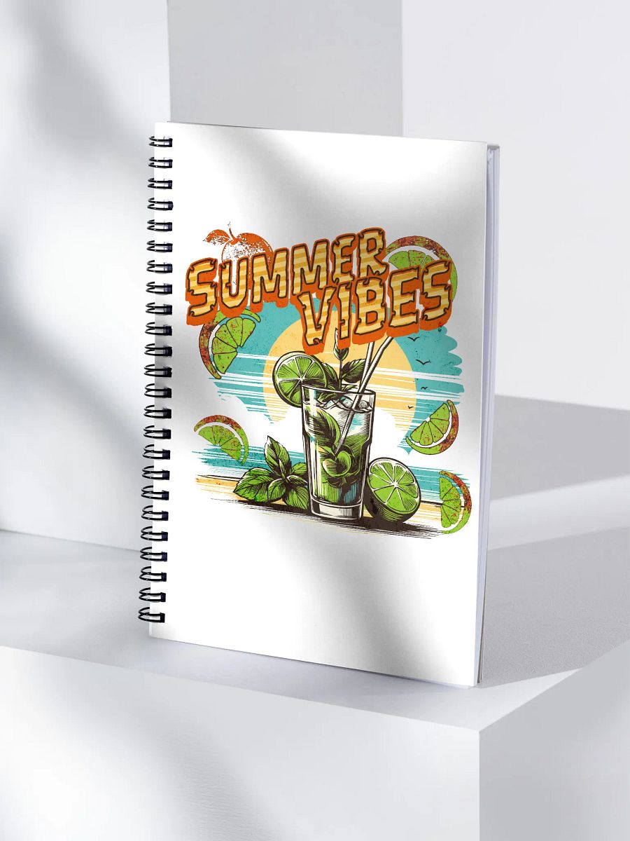 Summer Vibes Spiral Notebook product image (3)