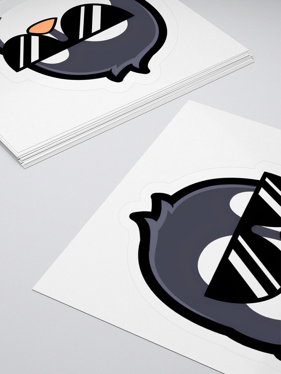 Cool Penguin Kiss Cut Stickers product image (4)