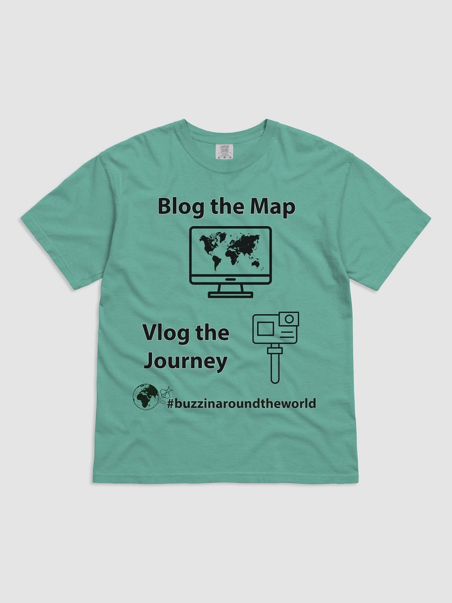 Blog The Map, Vlog The Journey T-Shirt product image (1)
