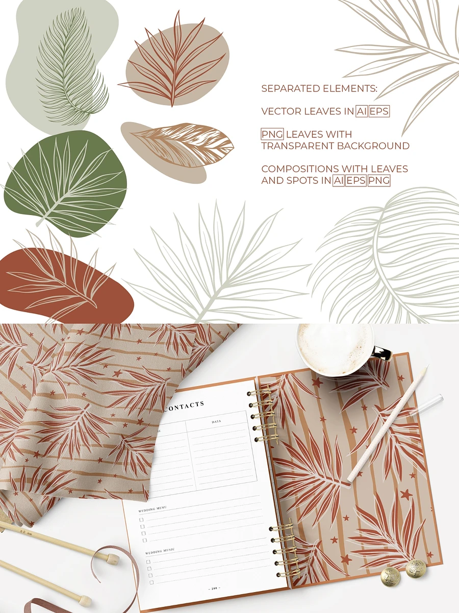Earthy Ethno - Seamless Patterns Collection product image (6)