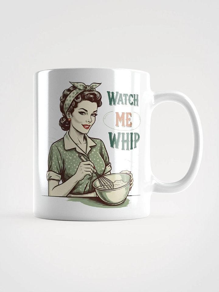 Retro 'Watch Me Whip' Mug product image (2)