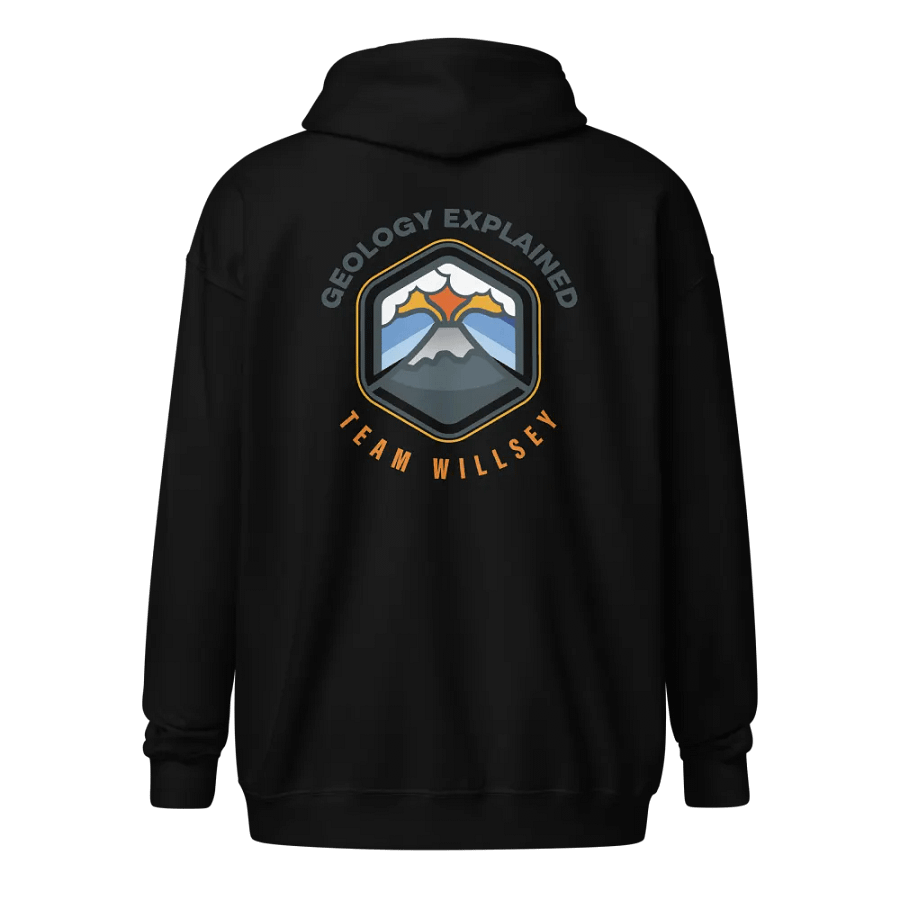 Volcanic Eruption Zip Hoodie product image (7)