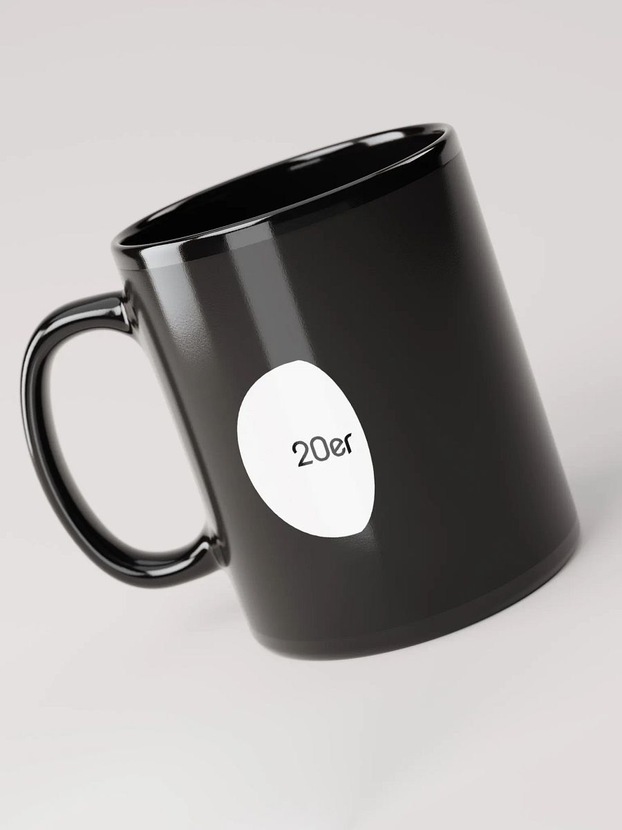 20er (Black Glossy Mug) product image (3)