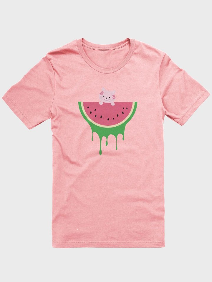 Watermelon Cat Premium T-shirt product image (1)