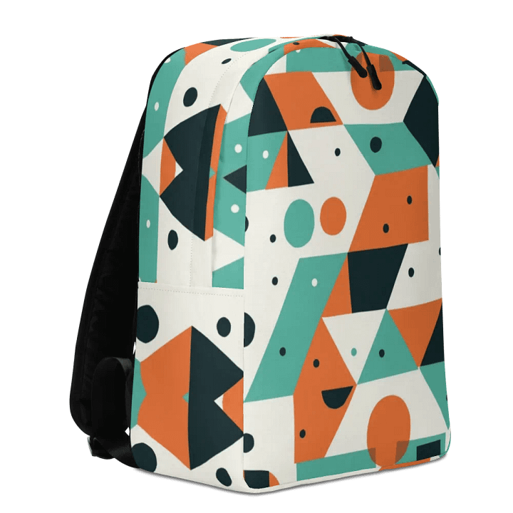 Dynamic Geometric All-Over Print Backpack product image (2)