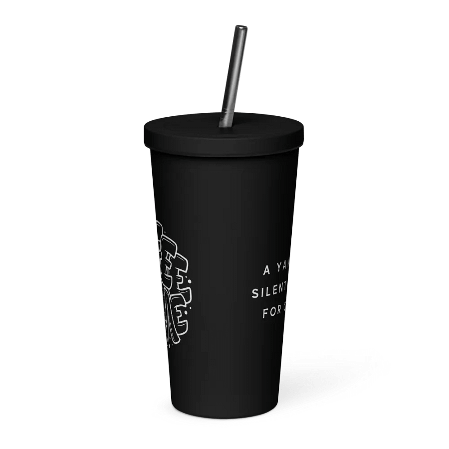Coffee Time Insulated Tumbler with Straw product image (3)