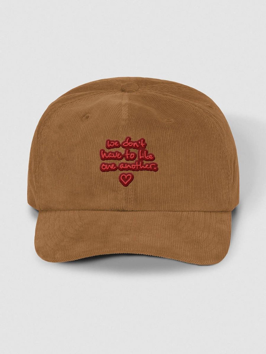 ONE ANOTHER (cherry) cord hat product image (1)