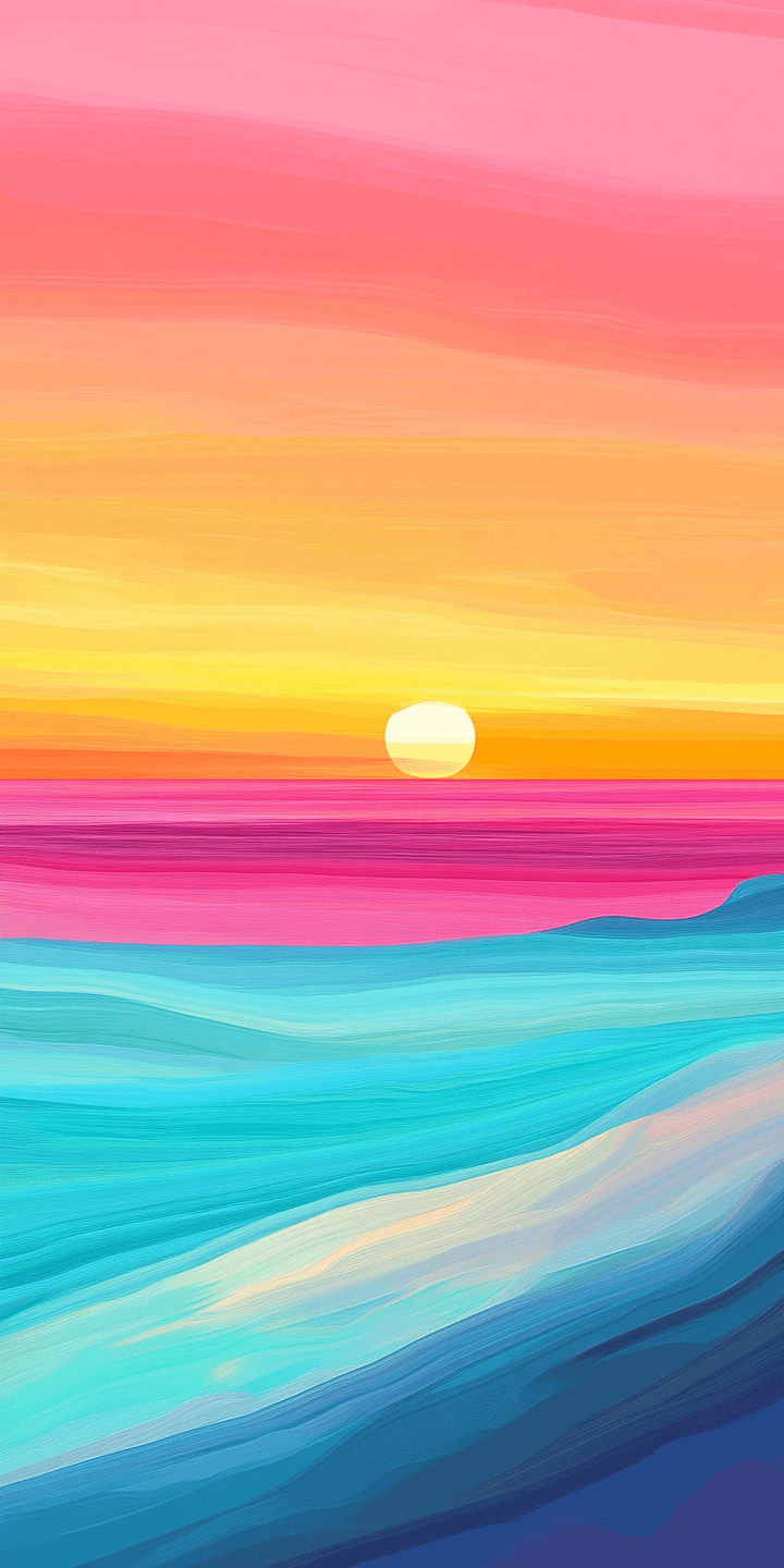 Phone Background Beach Sunset product image (2)