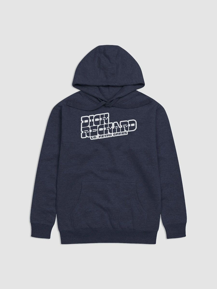Dick Reckard vs Retro Games MonoWhite Logo Unisex Hoodie product image (1)