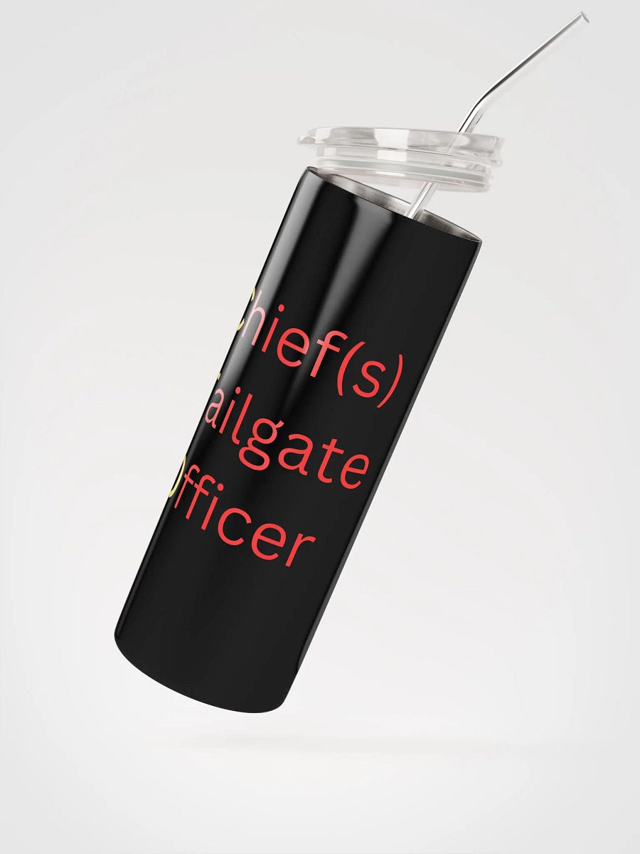 Chief(s) Tailgate Officer Stainless Steel Tumbler product image (2)
