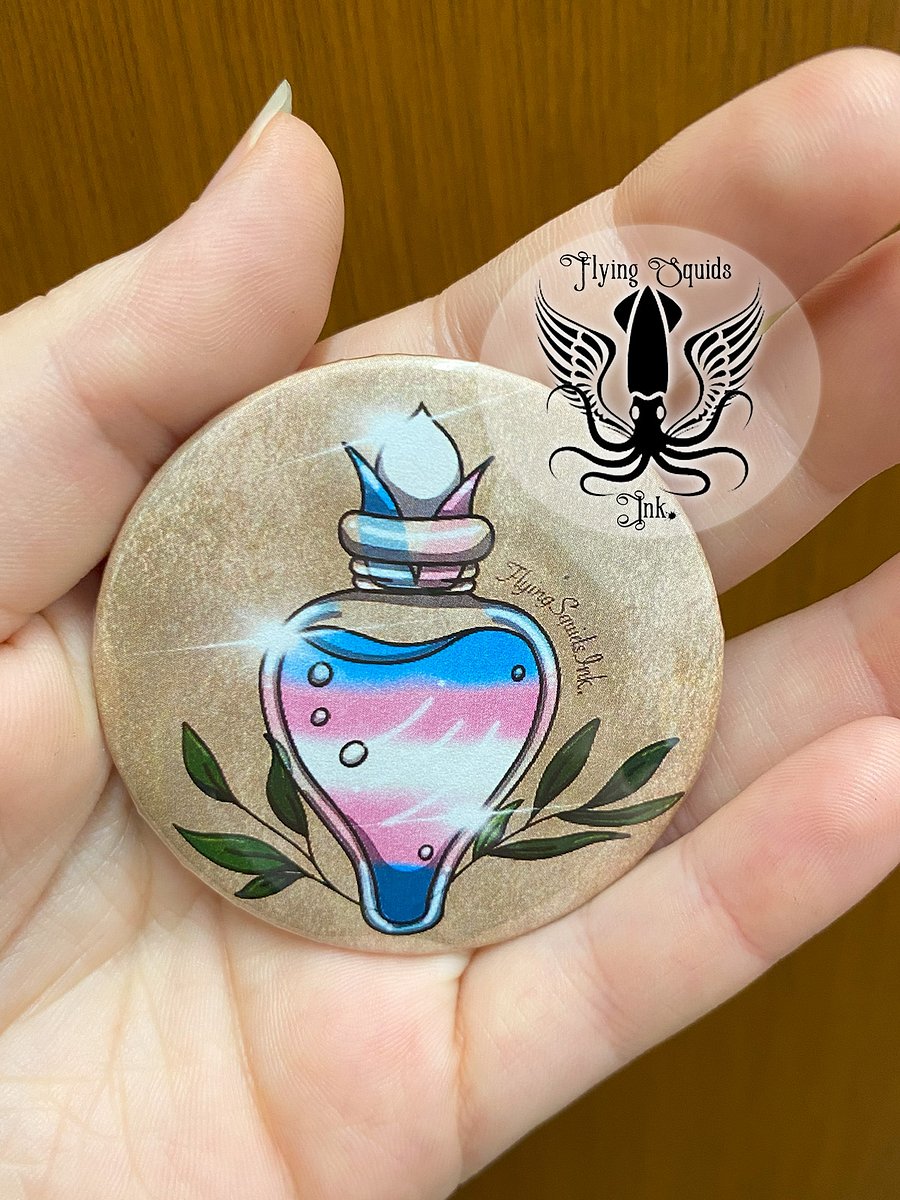 Button- Pride Potion Transgender product image (1)