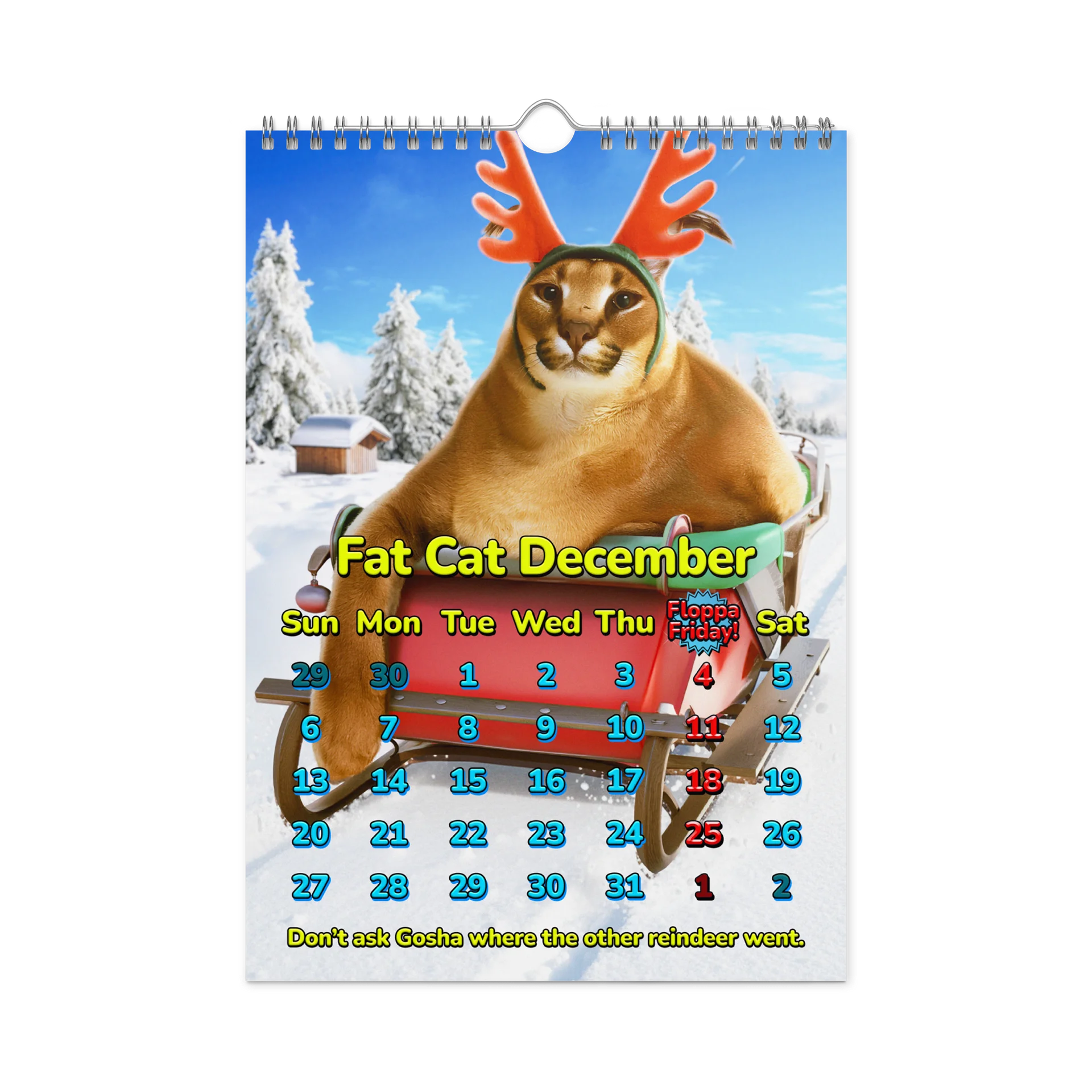 MEDIUM CARACALENDAR 2026 (Limited Edition) product image (1)