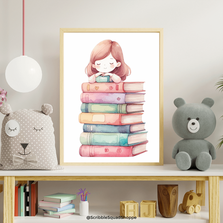 Storytime Dreams - Enchanting Children's Wall Art product image (2)
