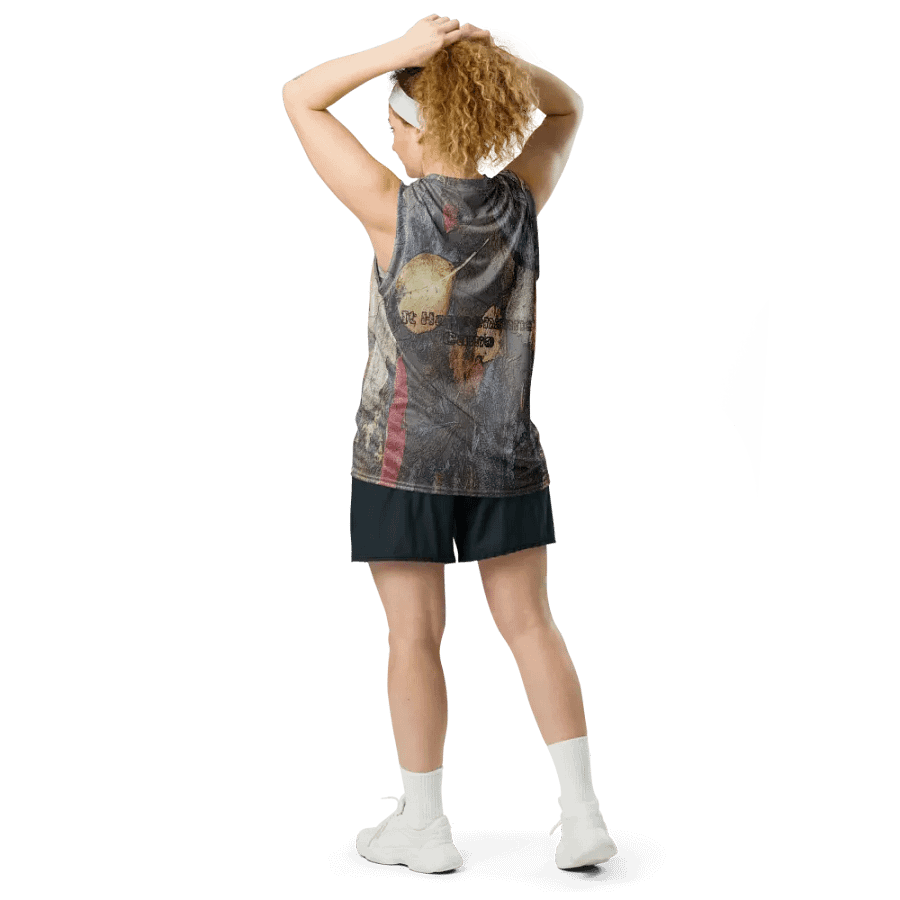 Recycled Unisex Basketball Jersey - MossyOak - It Happennnns Camo product image (12)