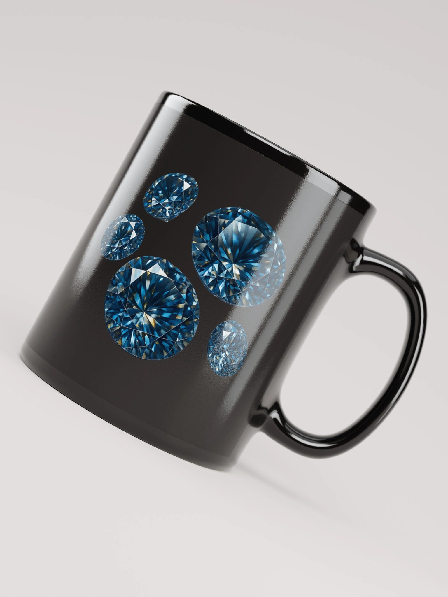 Crystal Harmony Black Glossy Mug product image (8)