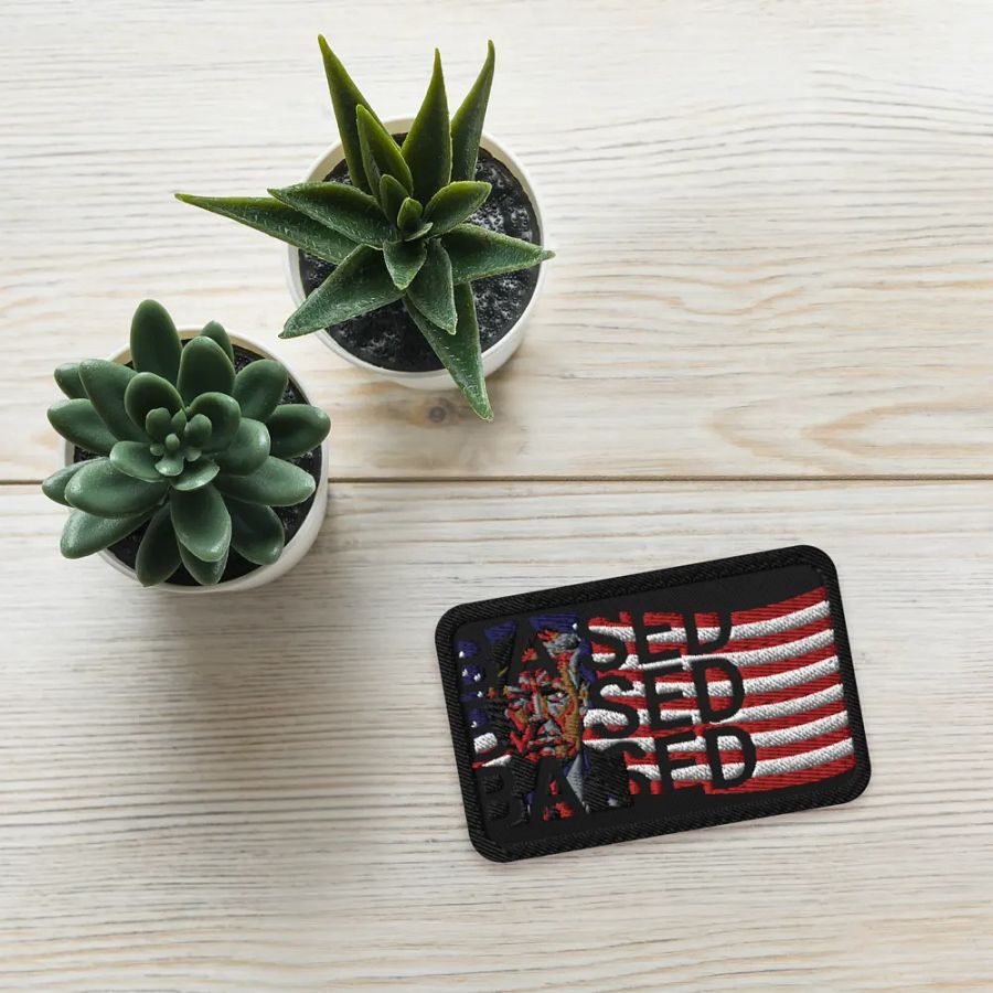 BASED American Flag Mugshot ~Patch~ product image (5)