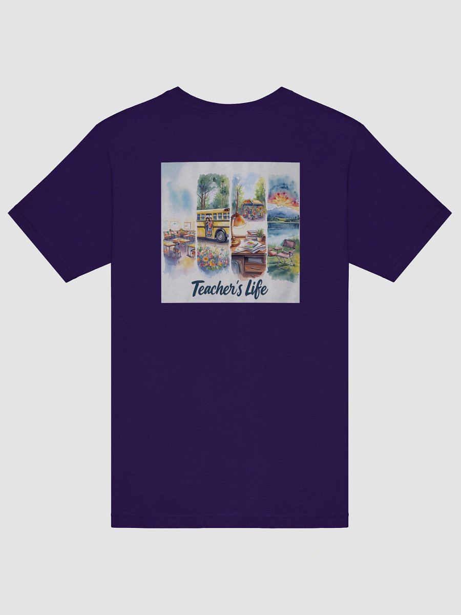 Teacher's Life Apple Pocket Tee product image (56)