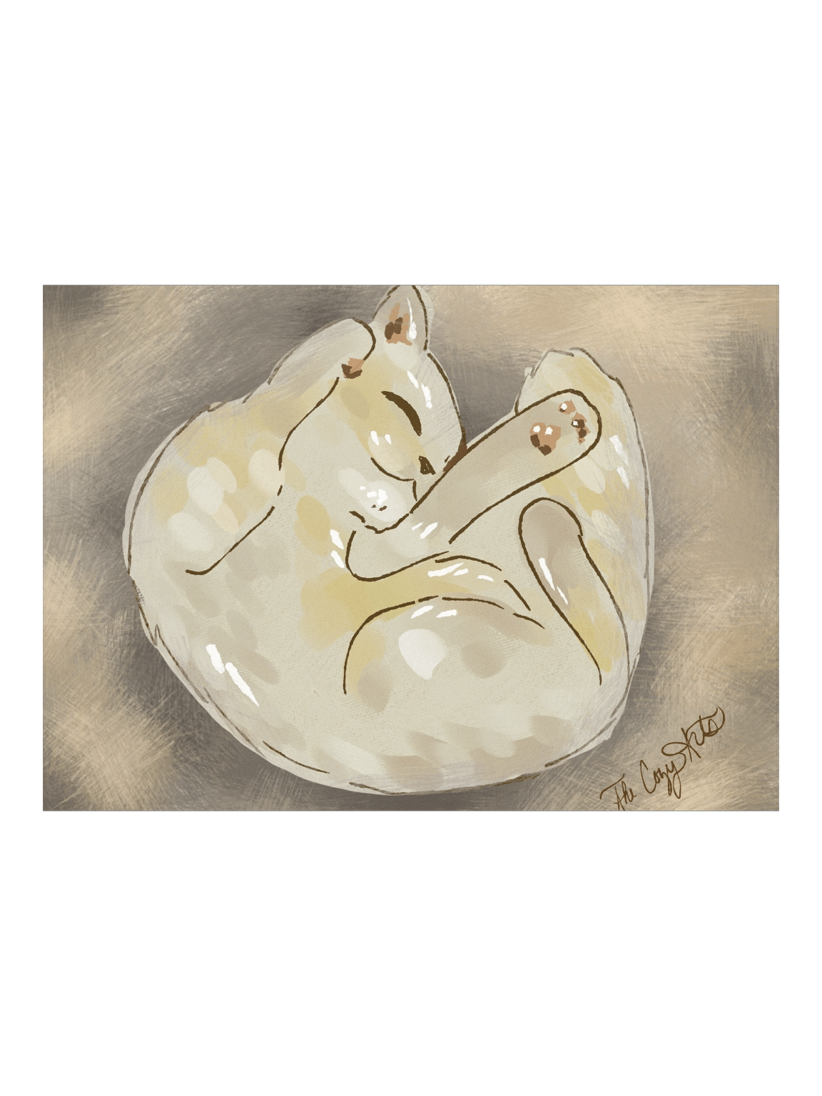 Soft, Sleeping Kitty product image (1)