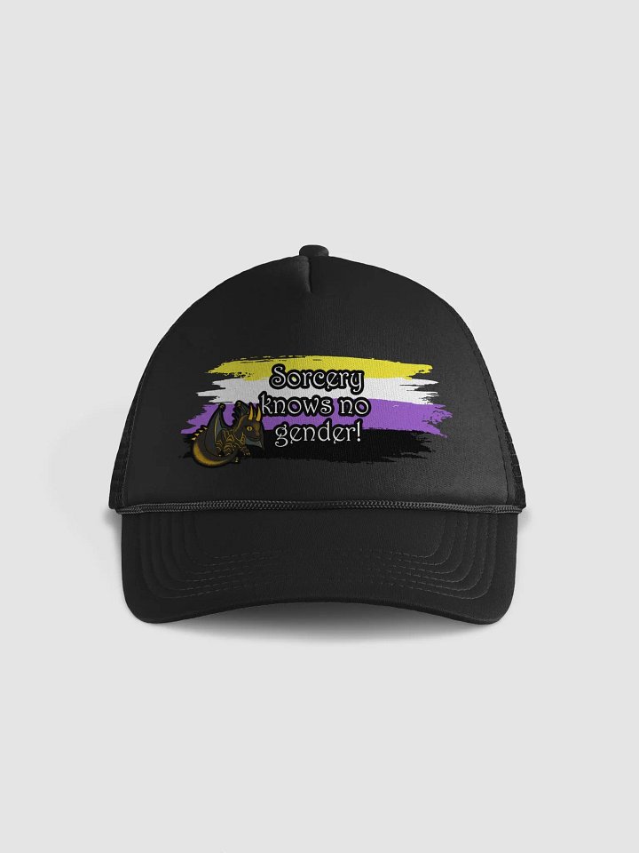 Necra Non-Binary Pride Baseball Cap product image (1)
