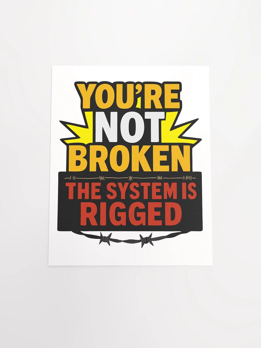 You're NOT Broken Resistance Poster product image (11)