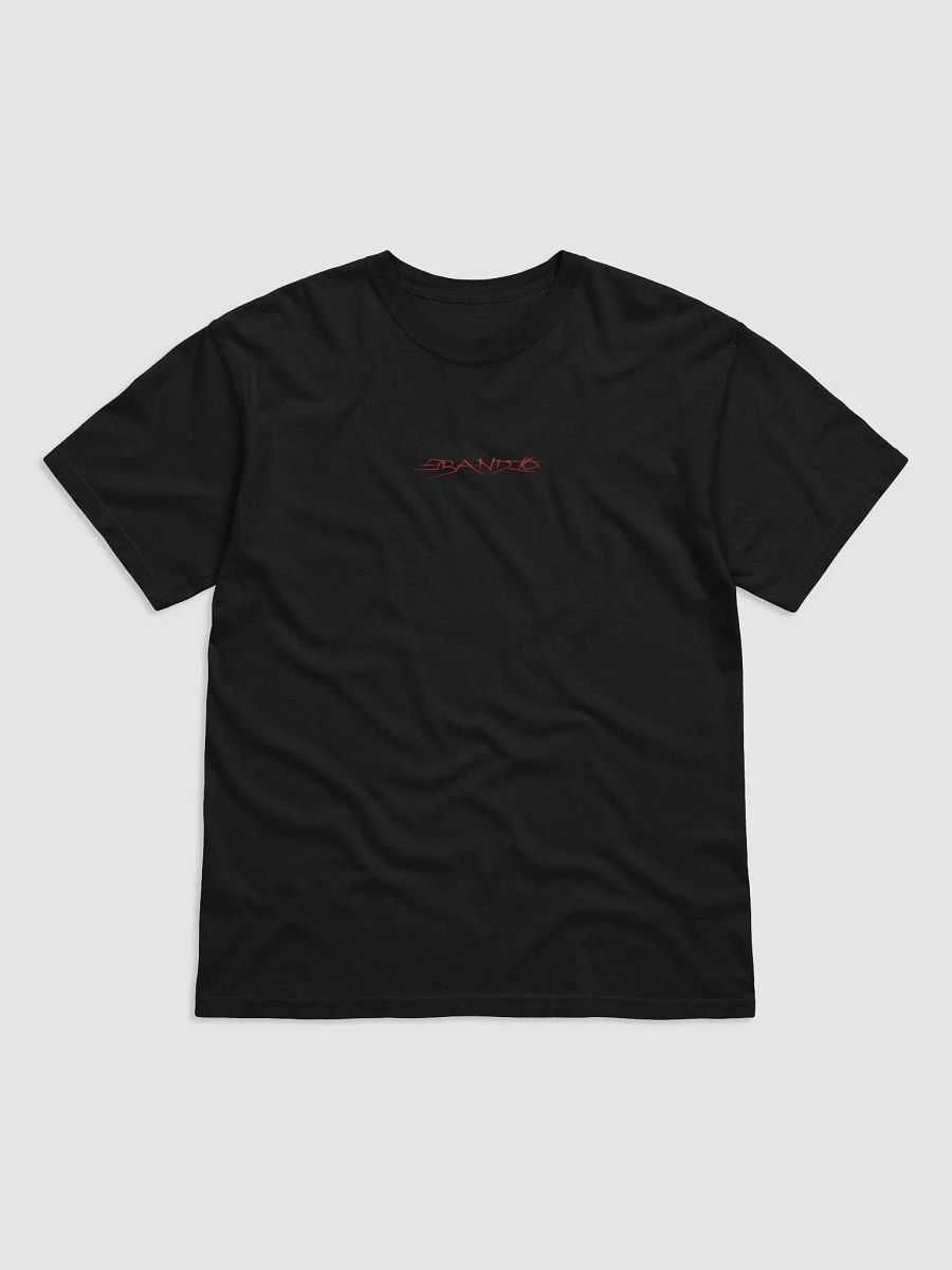 T-SHIRT GIAPPO SBANDIO – Rising Powder rosso/nero product image (3)