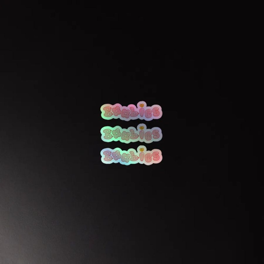Holographic Boobies Stickers product image (2)
