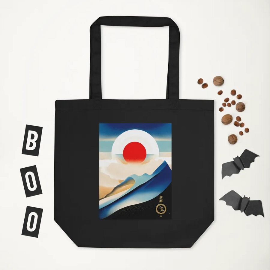 Geometric abstract art in Japanese style product image (3)