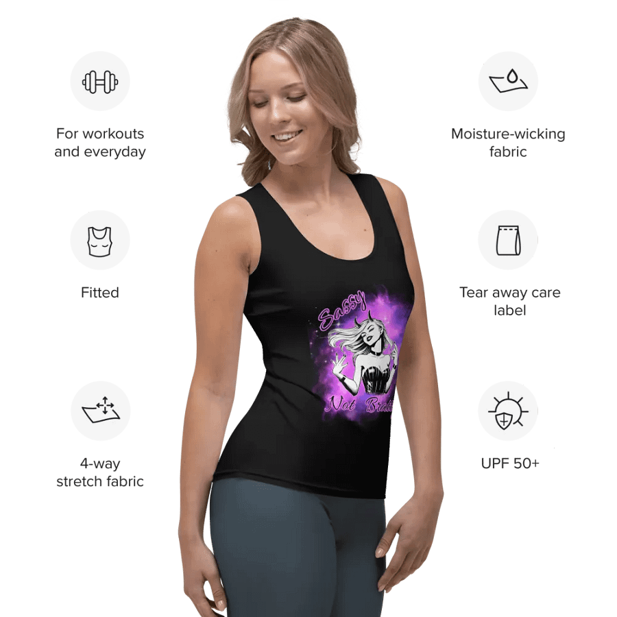 Sassy Not Bratty Tank product image (7)