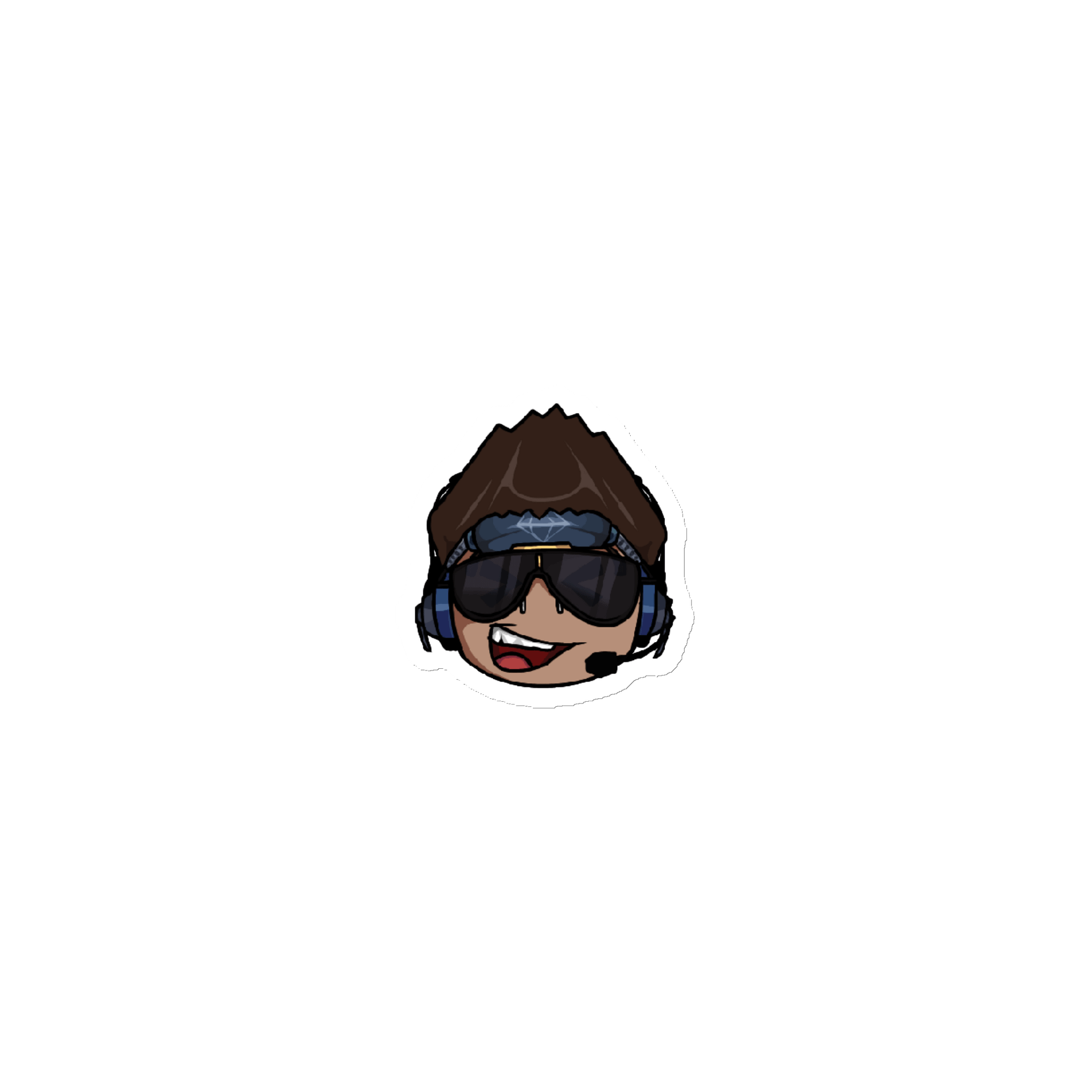 DarkSky LOL Emoji Die-Cut Magnets product image (1)