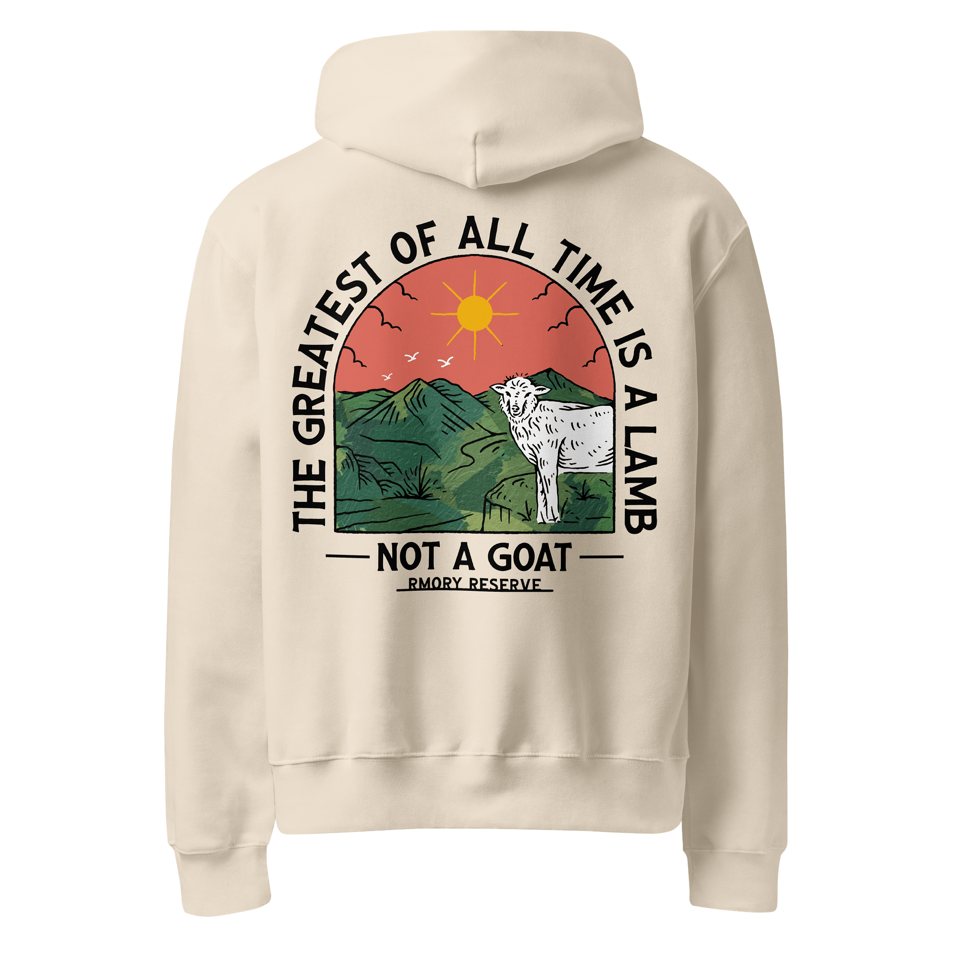 "THE GREATEST” OVERSIZED HEAVYWEIGHT PREMIUM HOODIE product image (1)