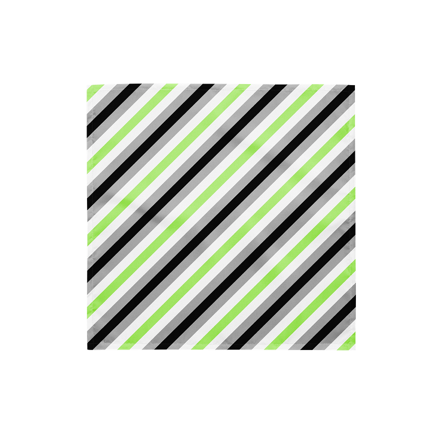 Agender Flag Bandana product image (1)
