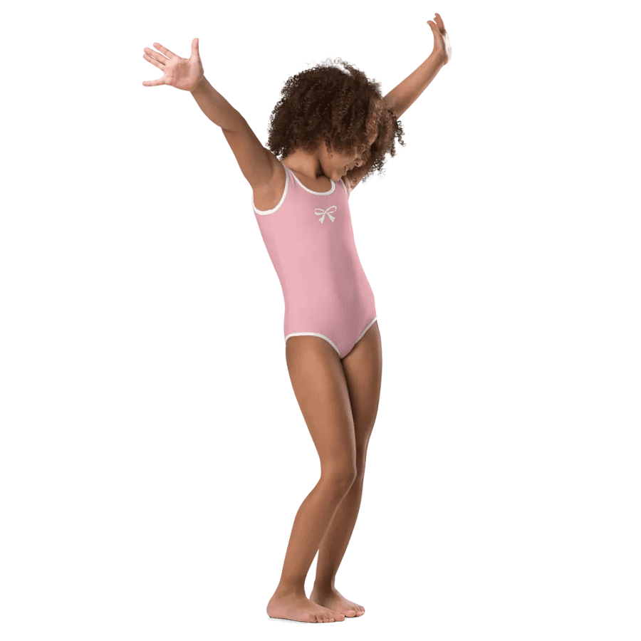 Light Summer Pink Kids Swimsuit product image (2)
