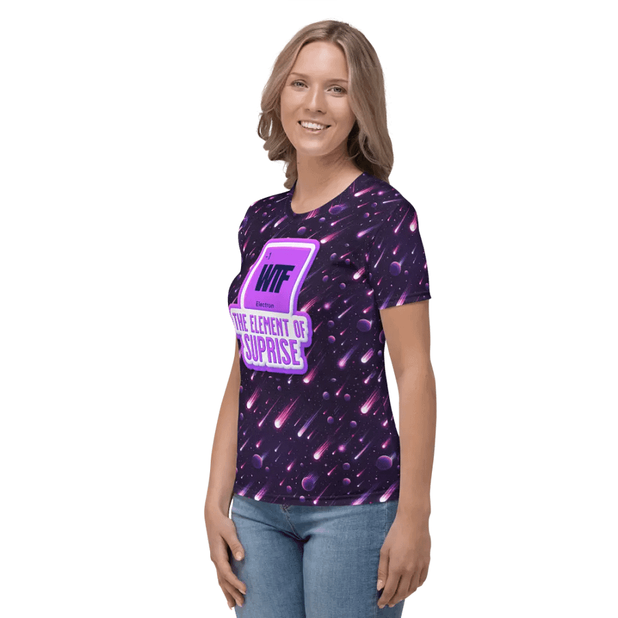 Funny WTF All Over Print T-shirt product image (11)