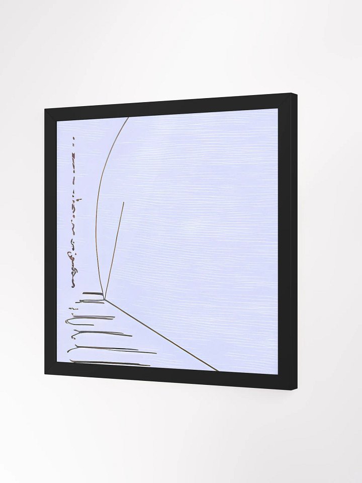 Stealth-Abstract Fusion Framed Art Print product image (2)