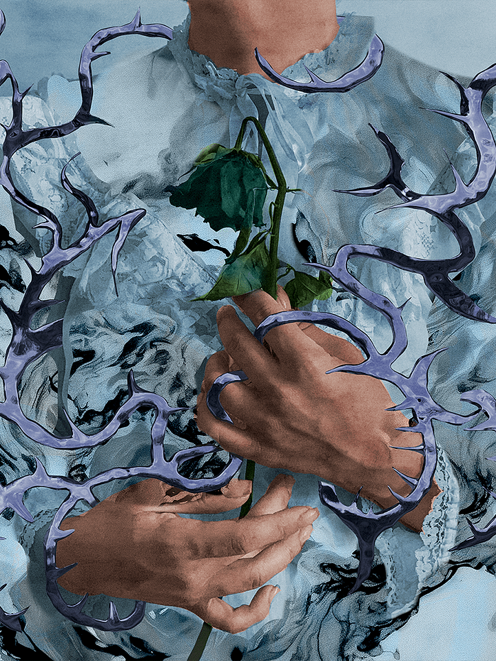 Chained in Roses Poster product image (1)